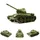 ES-Toys Panzer Russischer T-34/85 RTR mit Schussfunktion, Rauch und Sound (ET3622)