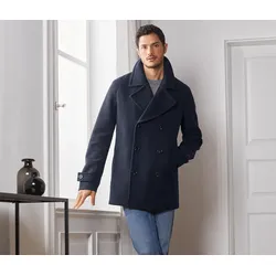 Tchibo - Caban-Jacke - Herren - Gr. L - dunkelblau