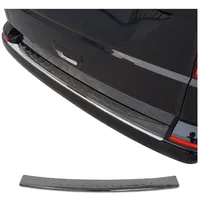 Omac Ladekantenschutz für VW Transporter Multivan Caravelle T6 2015-2024 Edelstahl Dark Chrom