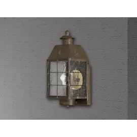 quintiesse Außenwandleuchte Glas, Metall 34,2 cm IP44 gold