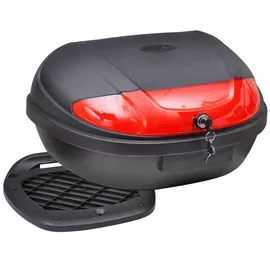 vidaXL Motorrad-Topcase 72 l Schwarz
