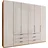 Wiemann Falttürenschrank Monaco 246,9 x 216 x 58 cm Beige/Braun
