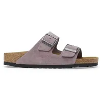 Birkenstock Schuhe Arizona, 1028345FadedPurple - Braun/Schwarz - 40