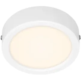 Brilo LED Deckenleuchte 12 cm weiß
