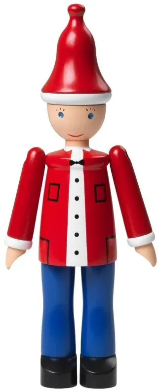 Kay Bojesen Weihnachtsjunge Ole H17.5 rot/blau/weiss