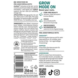 Sante Grow Mode On Shampoo 250 ml