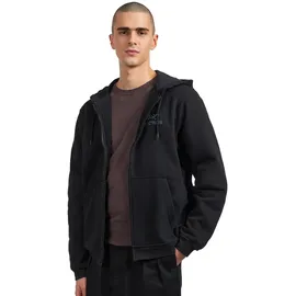 Arc'teryx Emblem Fleece Kapuzenjacke Herren Schwarz M