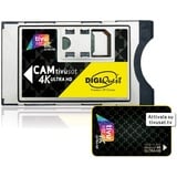 4K Tivusat SmarCam 4K Ultra HD CI+ Modul inkl. TiVu Aktive Smartcard Karte