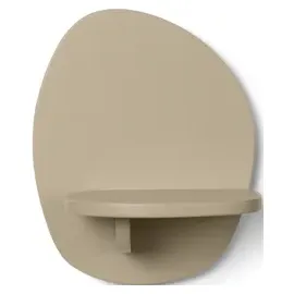 Ferm Living Pilu Wandregal 25 x 0 x 25 cm Beige