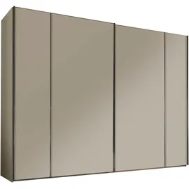 STAUD Schwebetürenschrank Sonett 100 G 249 x 222 x 68 cm Braun/Khaki