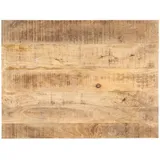 vidaXL Tischplatte Massivholz Mango 70 x 60 cm 25-27 mm