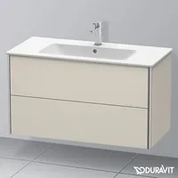Duravit XSquare Waschtischunterschrank, 2 Auszüge, XS417309191,