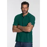 MAN'S WORLD Poloshirt Kurzarm, lockere Passform, unifarben grün 4XL (68/70)