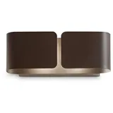 Ideal Lux Clip Mini 56 W 2x G9 2700 K Braun 25 cm