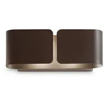 Ideal Lux Clip Mini 56 W 2x G9 2700 K Braun 25 cm