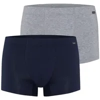 Hanro Panty Cotton Essentials in light melange/deep navy | Gr.: M