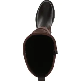 CAPRICE Damen Stiefel mit Absatz mit Thermosohle Bequem, Braun (Dk Brown Comb), 39 EU