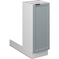 Vicco Kochinsel Fame-Line 30 x 30 x 82 cm Hellblau-Grau