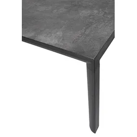 BIZZOTTO Mason Gartentisch 160 x 90 x 74 cm Anthrazit