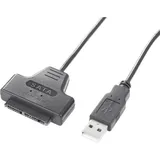 Renkforce USB 2.0 Adapterkabel [1x USB 2.0 Stecker A - 1x Micro-SATA-Kombi-Stecker 7+9pol.] 0.48 m