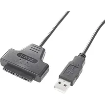 Renkforce USB 2.0 Adapterkabel [1x USB 2.0 Stecker A - 1x Micro-SATA-Kombi-Stecker 7+9pol.] 0.48 m