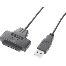 Renkforce USB 2.0 Adapterkabel [1x USB 2.0 Stecker A - 1x Micro-SATA-Kombi-Stecker 7+9pol.] 0.48 m