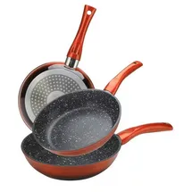 Cheffinger Bratpfannen-Set 3-tlg. 20 cm + 24 cm + 28 cm
