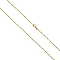 VIVANCE Collierkettchen »333 Gold Veneziakette diamantiert«, 16239854-0 gelb