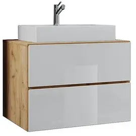 VCM Lendas XL 5-tlg. honig-eiche/weiß