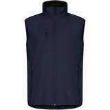 New Wave CLIQUE Classic Softshell Weste - dunkelblau 3XL