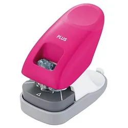 PLUS JAPAN Klammerloses Heftgerät pink