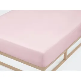 biberna 0077866 Jersey-Elastic 90 x 190 - 100 x 220 cm rose