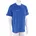 Herren T-Shirt-Blau-L