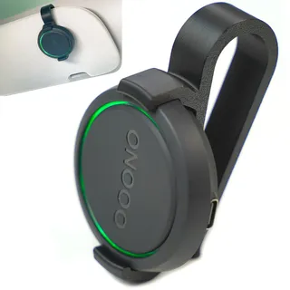 Sonnenblenden Halter passend für Ooono Co-Driver No2, Mount/Clip für Sonnenblende (für OOONO NO2, Schwarz)