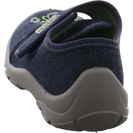 Fischer Markenschuh Hausschuh Feuerwehr Blau 35