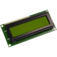 Display Elektronik LCD-Display Gelb-Grün 16 x 2 Pixel (B x H x T) 80 x 36 x 9.6mm DEM16216SYH-LY