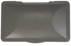 VERMOP Equipe Deckel, für Halterahmen 120 L 176809 , 1 Stück, Farbe: anthrazit