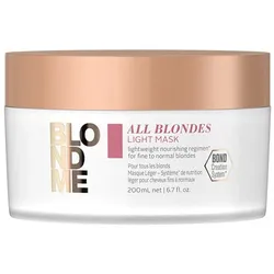 Schwarzkopf Professional BLONDME All Blondes Light All Blondes Light Maske Haarkur & -maske 200 ml