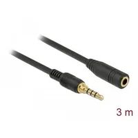 DeLock 85633 Audio-Kabel 3 m 3.5mm Schwarz