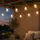 MARELIDA LED Lichterkette Solar 4,5 m Transparent Warmweiß