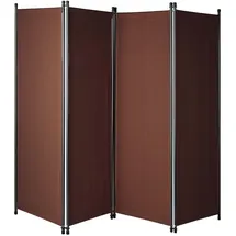 Angerer Freizeitmöbel Paravent Swingtex (4 St., Sichtschutz, OTTOs Choice), (B/H): ca. 220x165 cm braun