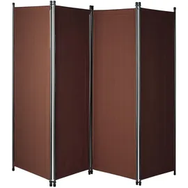 Angerer Freizeitmöbel Paravent Swingtex (4 St., Sichtschutz, OTTOs Choice), (B/H): ca. 220x165 cm braun