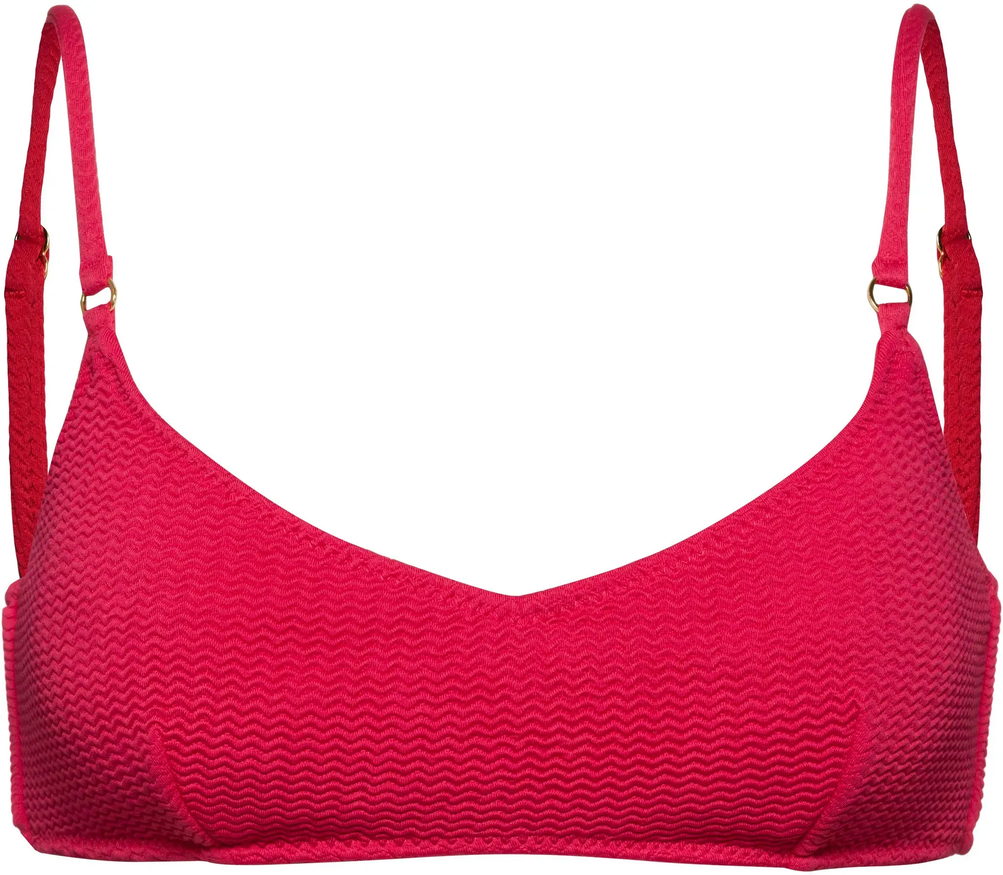 Seafolly Sea Dive Bikini Oberteil Damen in chilli red, Größe 36 - rot