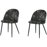 venture home Esszimmerstuhl Velvet mehrfarbig 2er Set