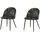 venture home Esszimmerstuhl Velvet mehrfarbig 2er Set