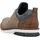 Rieker Slip-Ons Herren Blau/Braun 40