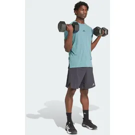 adidas T-Shirt for Training Workout Tee - blau XS
