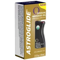 Astroglide *O Sensual Massage Oil & Personal Lubricant* 0,074 l)