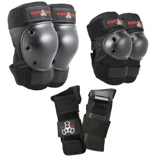 Triple 8 3 Pack Set black Gr. S
