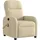 vidaXL Massagesessel 88 x 95 x 0 cm Creme mit Fernbedienung